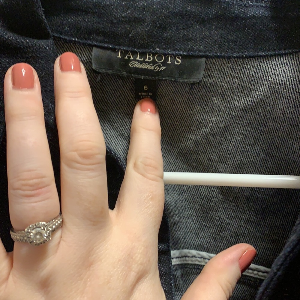 Talbots Denim Jacket - Picture 2 of 3